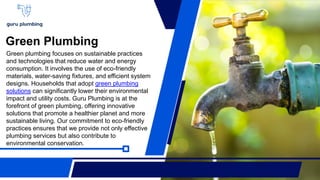 Guru Plumbing- Green, Reliable & Efficient | PDF