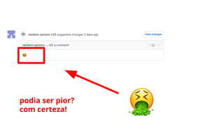 podia ser pior?
com certeza!
 