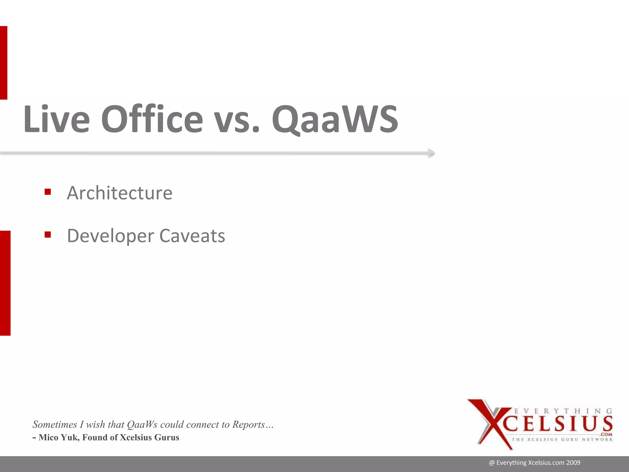Xcelsius Gurus: SAP Webinar Part 1 - When to Utilize SAP BOBJ Enterprise for your Dashboard?