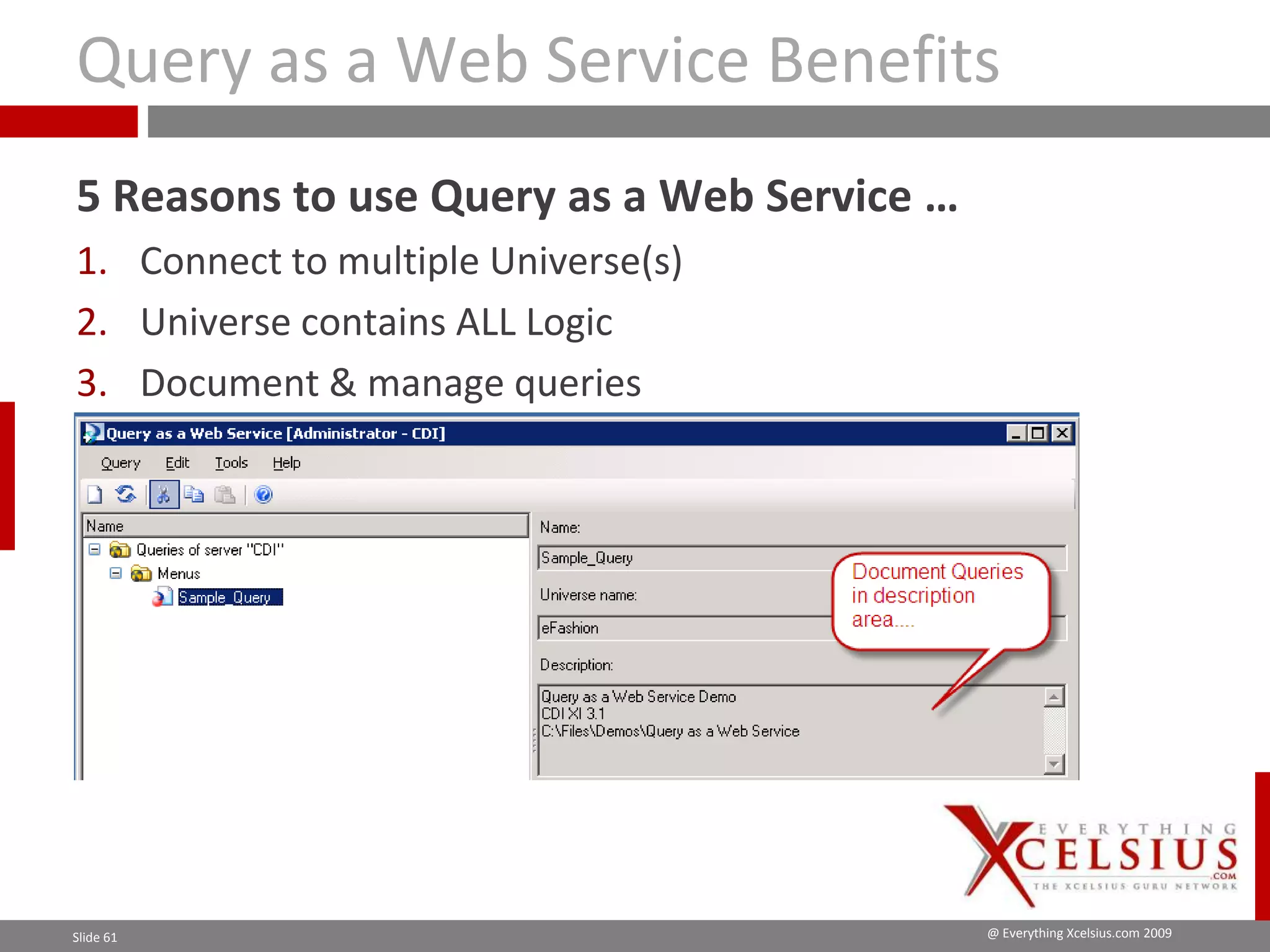 Xcelsius Gurus: SAP Webinar Part 1 - When to Utilize SAP BOBJ Enterprise for your Dashboard?