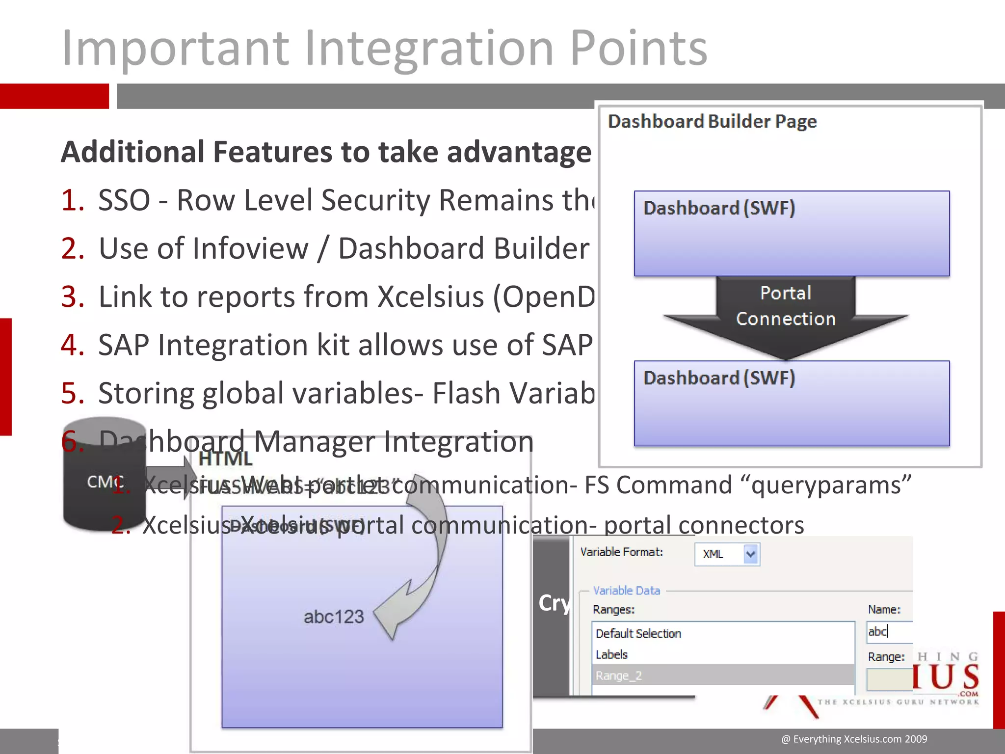 Xcelsius Gurus: SAP Webinar Part 1 - When to Utilize SAP BOBJ Enterprise for your Dashboard?