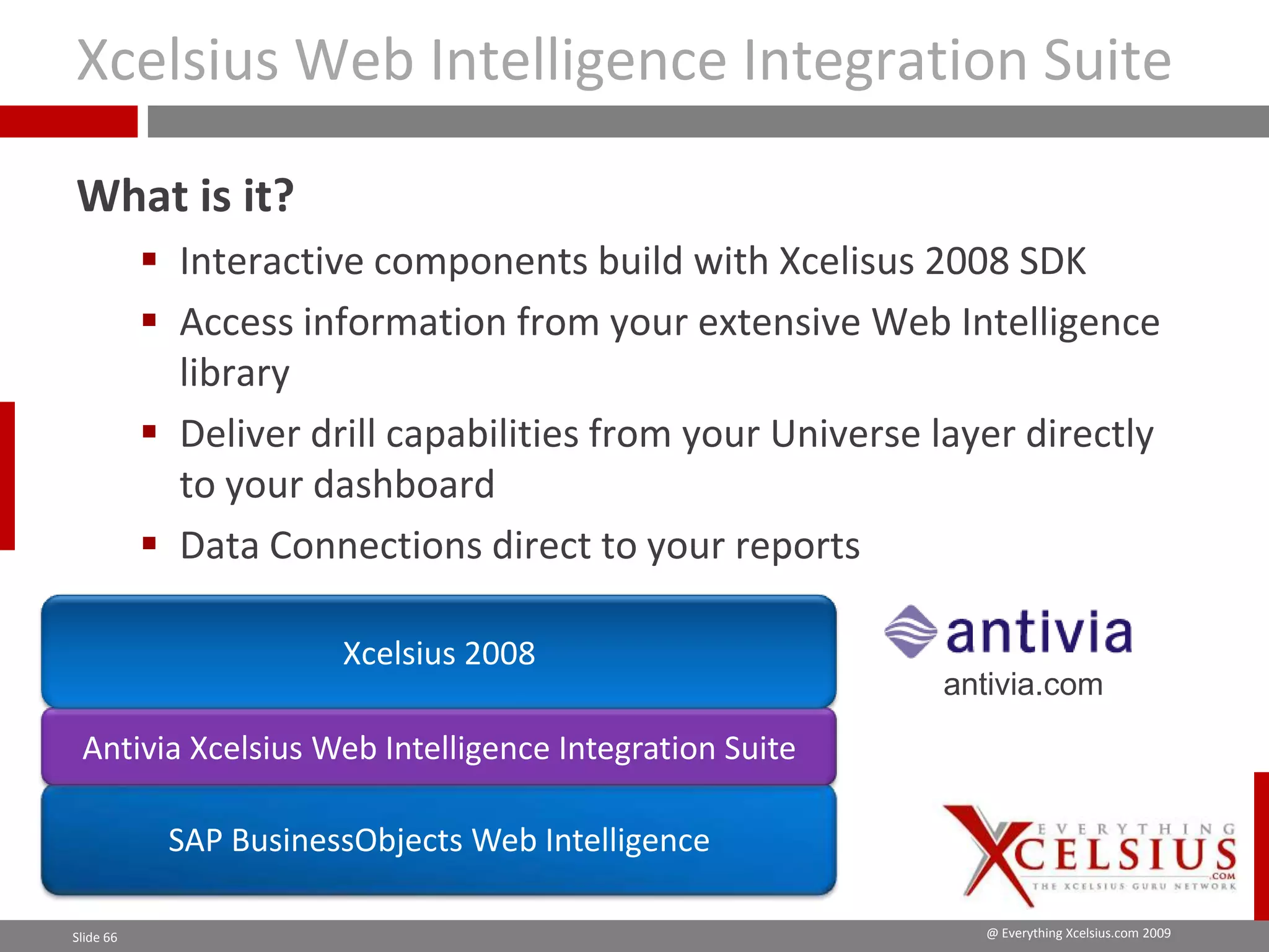 Xcelsius Gurus: SAP Webinar Part 1 - When to Utilize SAP BOBJ Enterprise for your Dashboard?