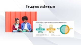 Гендерные особенности
 