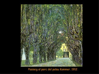   Passeig al parc del palau Kammer. 1912 