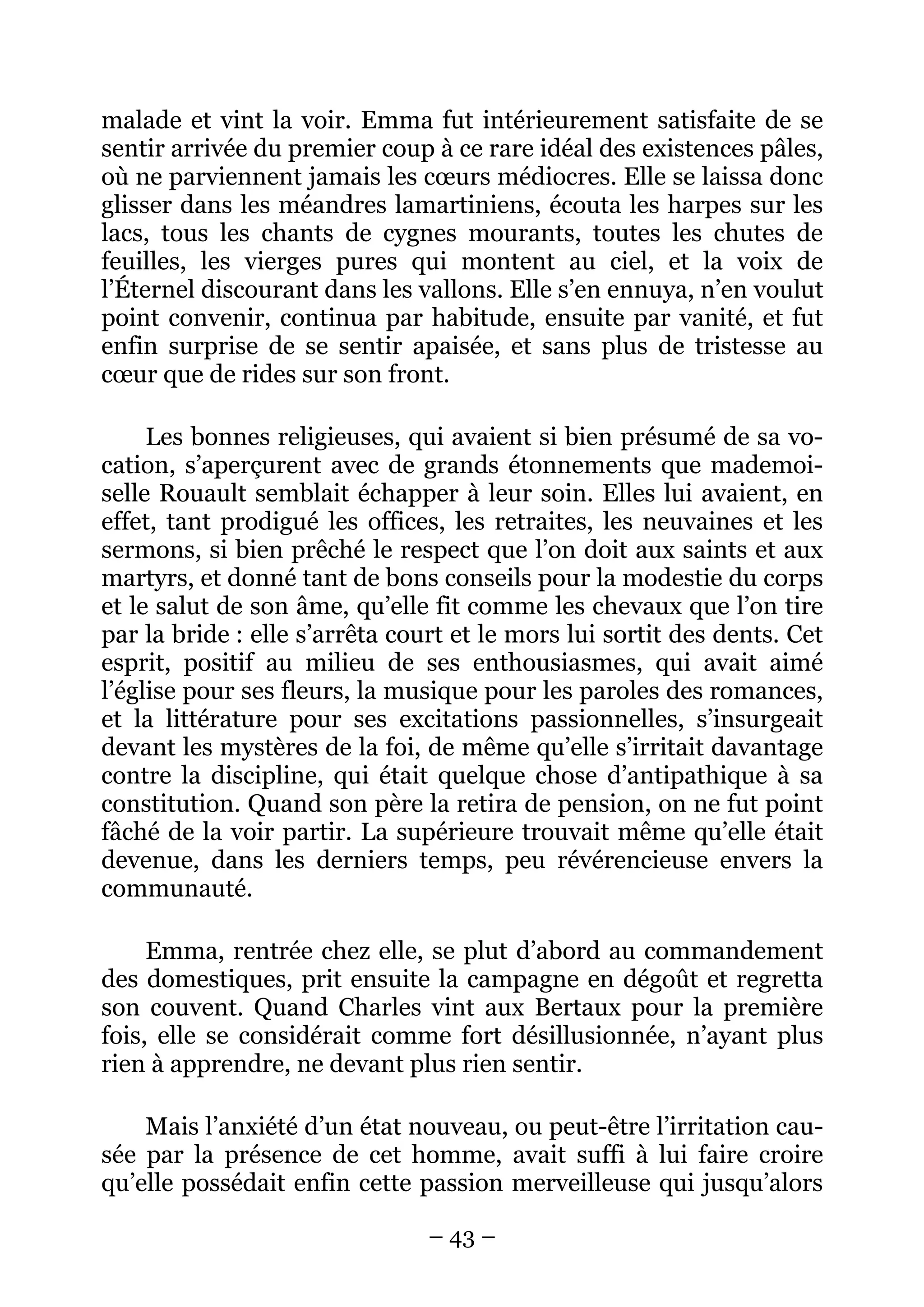 Gustave flaubert madame bovary