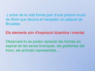 Treball de l’arbre de la vida