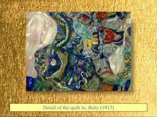 Detail of the quilt in, Baby (1917)
 
