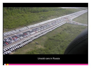 Unsold cars in Russia 
 