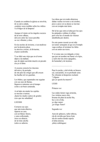 Gustavo Adolfo Becquer - Rimas