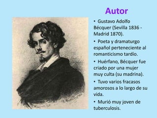 Gustavo Adolfo Bécquer, Rima II (Aina) | PPTX