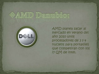 DISEÑOS ACTUALESAMD64 / K8:K8 es una gran revisión de la arquitectura K7, cuya mejora más notable es el agregado de extensiones de 64 bit sobre el conjunto de instrucciones x86. Esto es importante para AMD puesto que marca un intento de definir el estándar x86 e imponerse, en vez de seguir los estándares marcados por Intel. Y al respecto, AMD ha tenido éxito. La historia ha dado un giro y Microsoft adoptó el conjunto de instrucciones de AMD, dejando a Intel el trabajo de ingeniería inversa de las especificaciones de AMD (EM64T). Otras características notables de K8 son el aumento de los registros de propósito general (de 8 a 16 registros), la arquitectura DirectConnectArchitecture y el uso de HyperTransport.