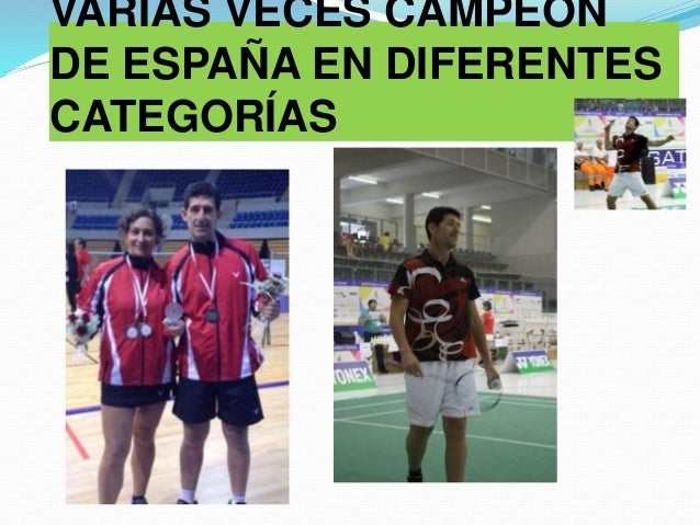 Gustavo López Jugador de Bádminton