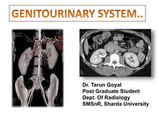 Dr. Tarun Goyal
Post Graduate Student
Dept. Of Radiology
SMSnR, Sharda University
 