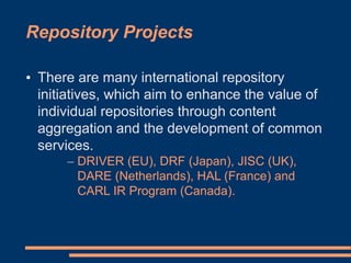Institutional Repositories | PPTX