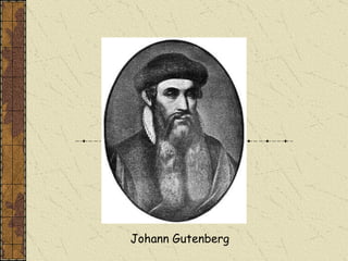 Johann Gutenberg 