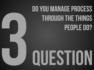 6question
DO YOU assess
organisation capability
based on skills and
competence?
 