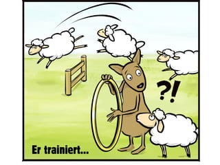 Er trainiert…
 