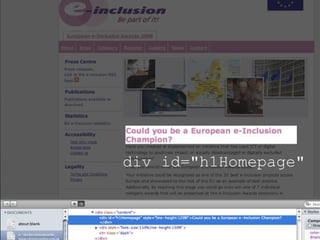 Gute Seiten, Schlechte Seiten - Webmontag Edition