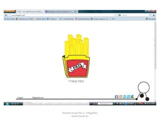 Disseny Visual Pac 3 - Infogràfica
        David Gutiérrez
 