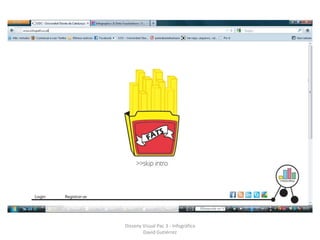 Disseny Visual Pac 3 - Infogràfica
        David Gutiérrez
 