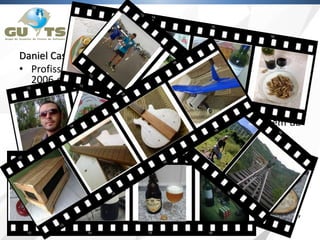 Sobre o palestrante
Daniel Castro:
• Profissional de TI há mais de 15 anos, atua em R&D desde
2006 como Analista de Qualidade de Software em projetos
globais com diversas tecnologias, se envolvendo desde a
especificação de requisitos até a gestão de ambientes de
Continuous Integration para a execução automatizada de
testes integrados aos processos de Build e Deploy, além da
automação de processos de negócio.
• Graduado em Gestão de TI pela Unisinos, atualmente cursa
MBA em Gestão de Projetos e se prepara para a obtenção
de certificações relacionados à Gestão. Entusiasta em
Empreendedorismo Tecnológico e premiado no StartUp
Weekend 2014, participa da XVI edição da Maratona de
Empreendedorismo da UFRGS.
• Complementando o perfil, pratica corrida, trekking, rappel,
é músico, sushiman e aeromodelista.
 