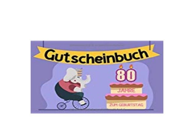 E Book Harcover Library Gutscheinbuch 80 Jahre Zum Geburtstag Gutsche