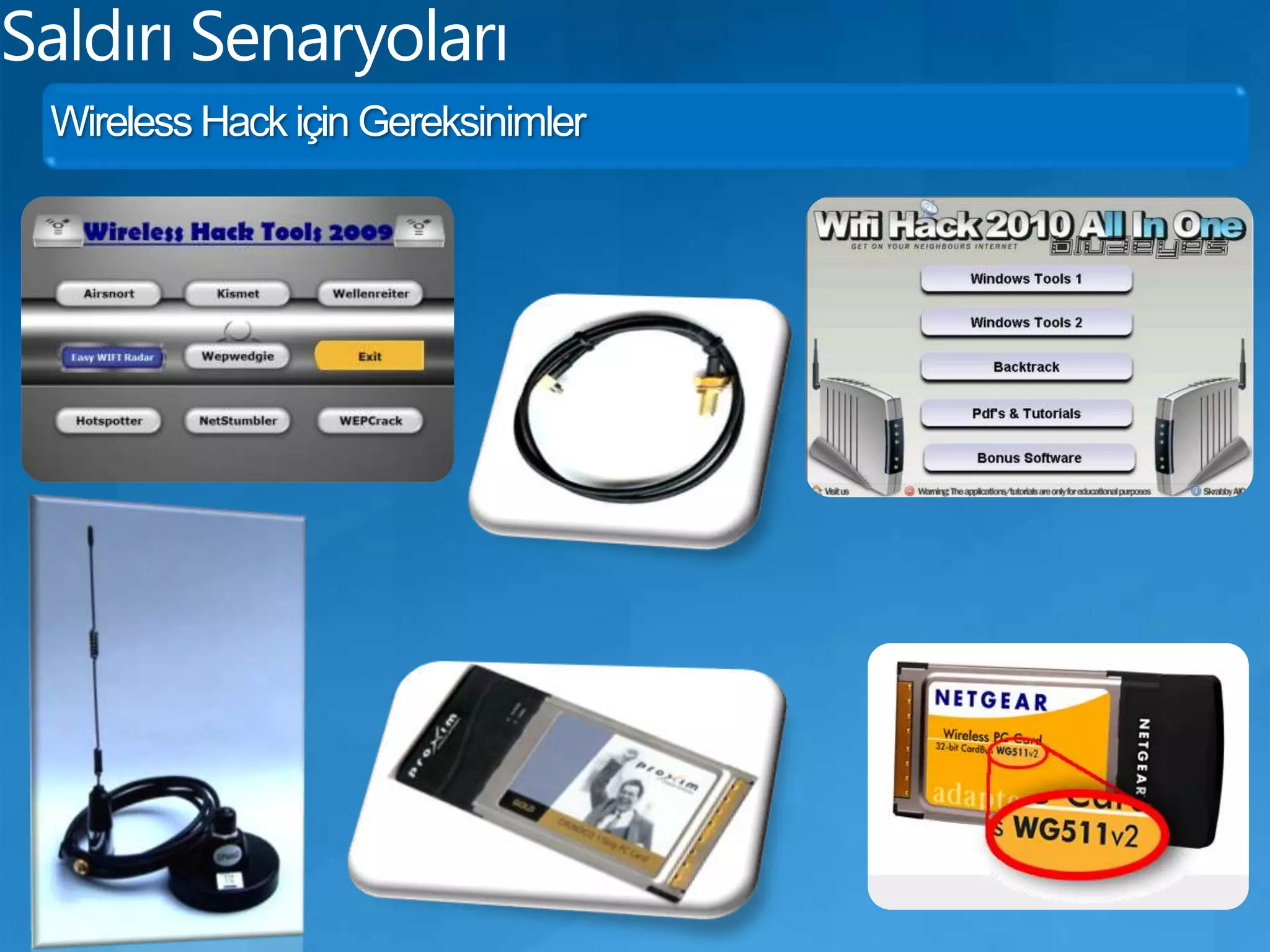 2004 yılında WAP2 güvenlik altyapısı geliştirildi. Saldırı SenaryolarıHacking WirelessWireless Network AvantajlarıMobil Çalışabilme
