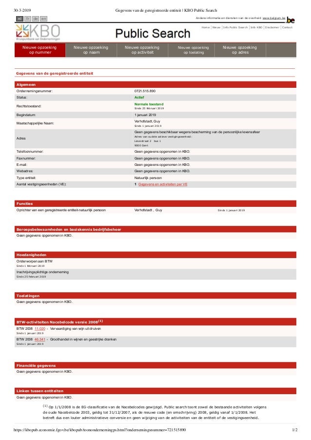 Kbo public search Kbo public search