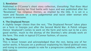 Guy De Maupassant and fannery O'Connor.pptx
