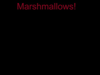 Marshmallows!


           QuickTime™ and a
             decompressor
   are needed to see this picture.
 