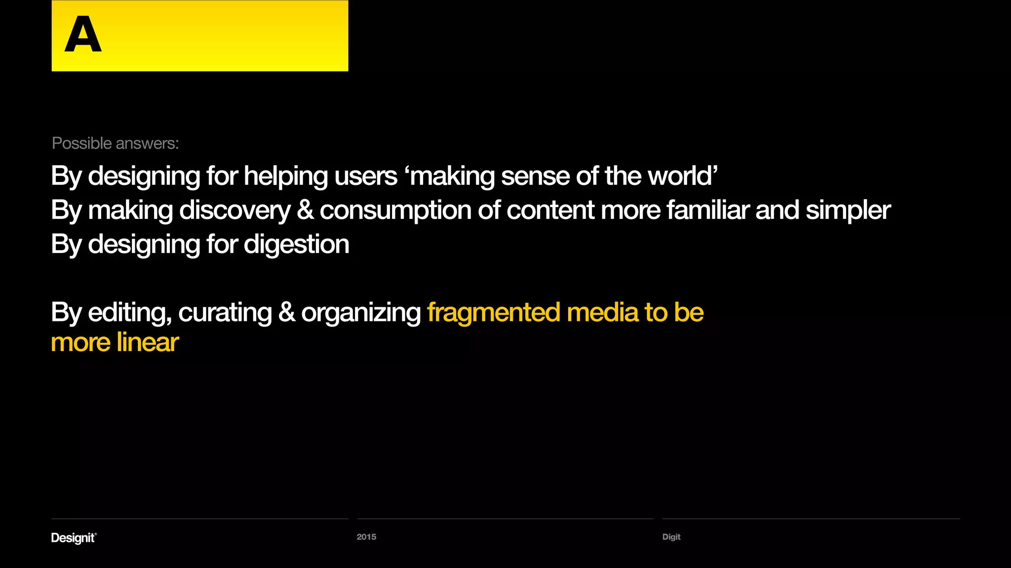 2015 Digit
Inspiration:
1. News on the web (Haaretz)
Digit
 