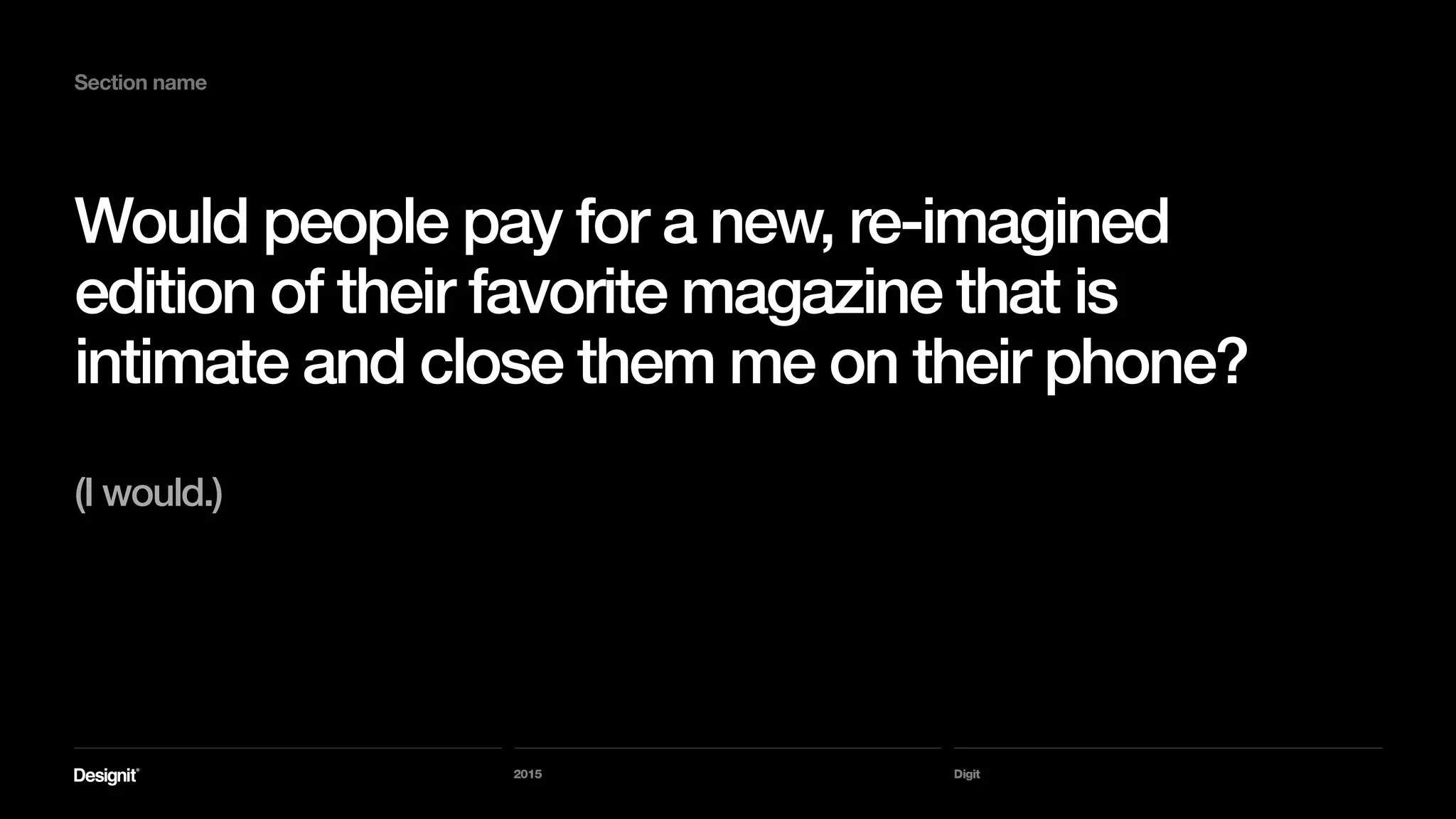 Digit
Facebook Paper
2015
 