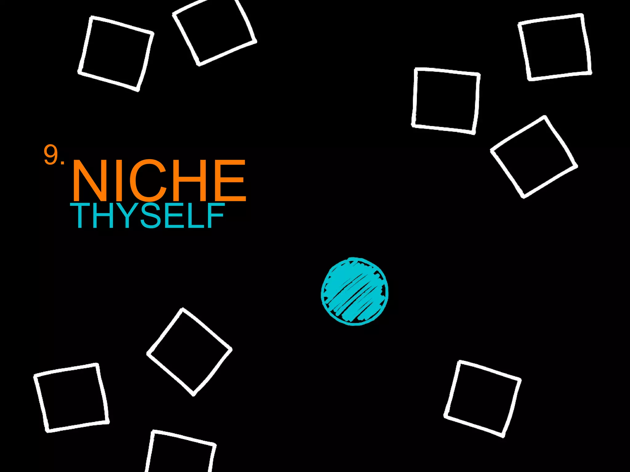 THYSELF NICHE 9. 
