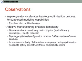 Structural Component Design Optimization for Additive Manufacture | PDF