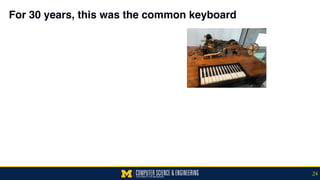 For 30 years, this was the common keyboard
24
 