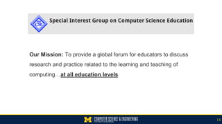 Our Mission: To provide a global forum for educators to discuss
research and practice related to the learning and teaching...