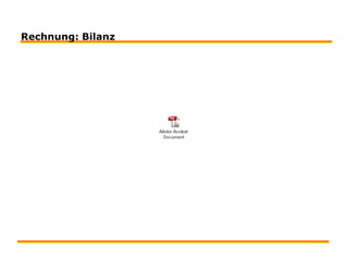 Rechnung: Bilanz	