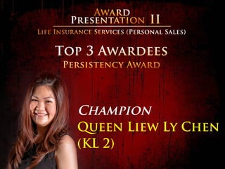 Champion
Queen Liew Ly Chen
(KL 2)
 