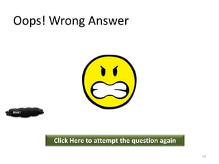 Oops! Wrong Answer
Click Here to attempt the question again
Hint!
14
 