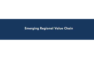 Emerging Regional Value Chain
 