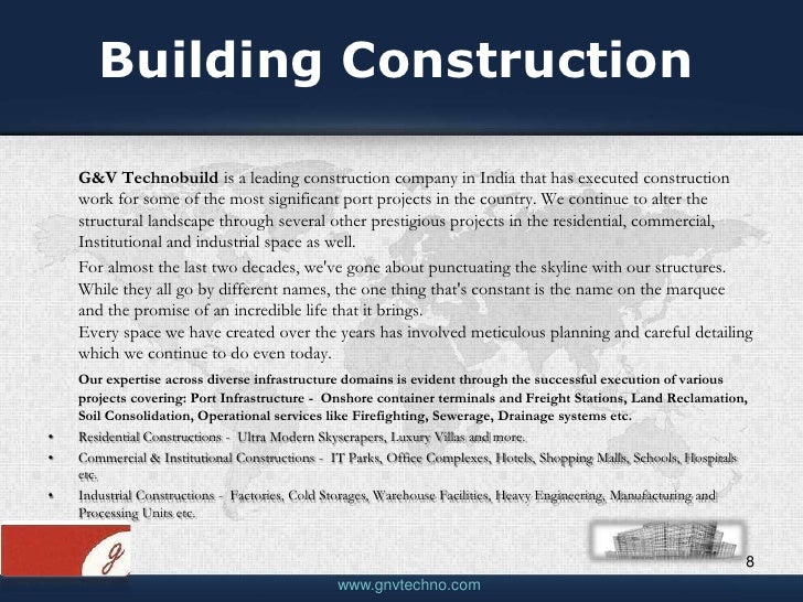 G&VTechnobuild Pvt Ltd Company Profile