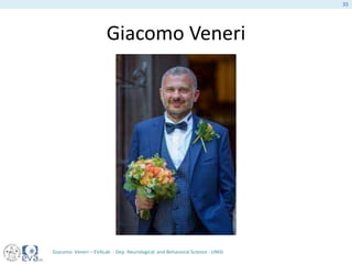 Giacomo Veneri
Giacomo Veneri – EVALab - Dep. Neurological and Behavioral Science - UNISI
35
 
