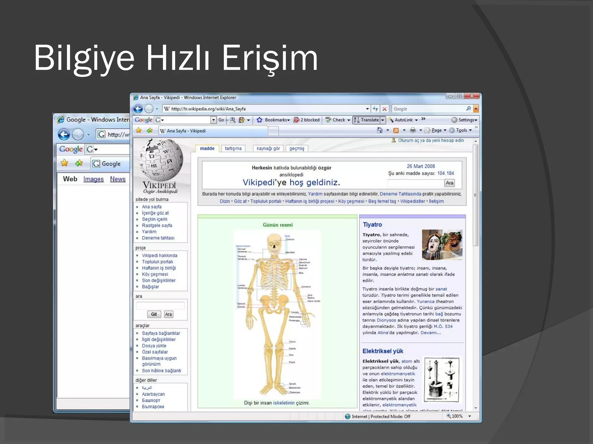 Bilgiye Hızlı Erişim
 