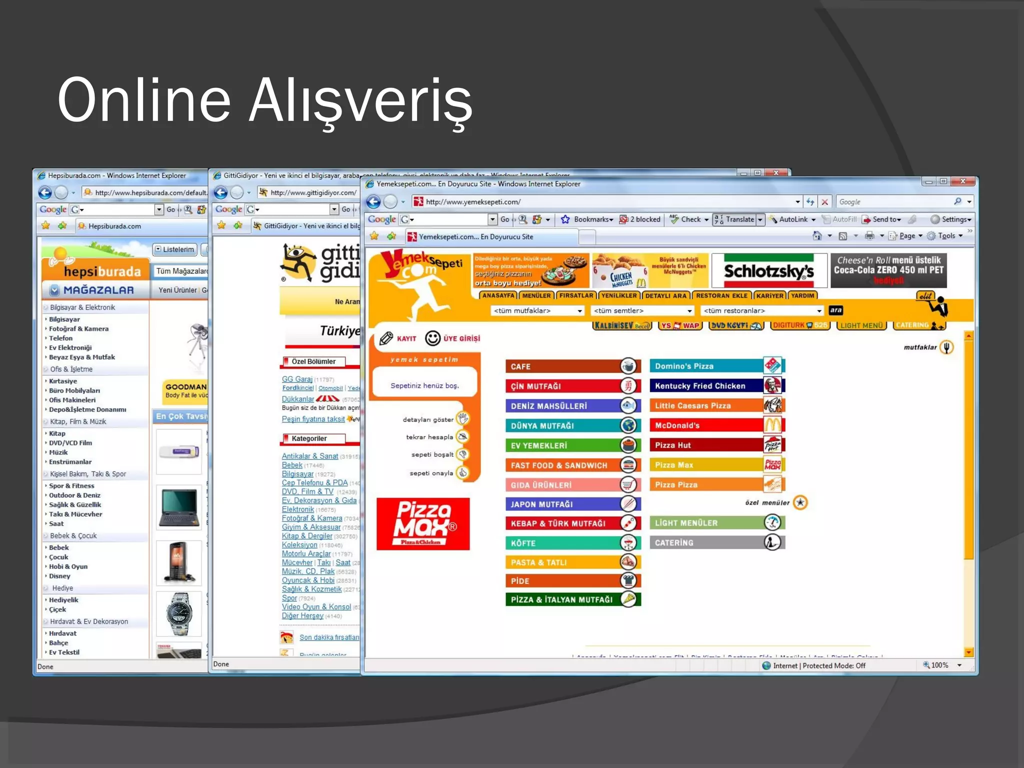 Online Alışveriş
 