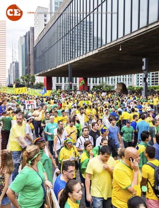 | 36 GVEXECUTIVO • V 14 • N 2 • JUL/DEZ 2015
CE | CRISE • CORRUPÇÃO, ANTIPETISMO E NOVA DIREITA: ELEMENTOS DA CRISE POLÍTICO-INSTITUCIONAL
 