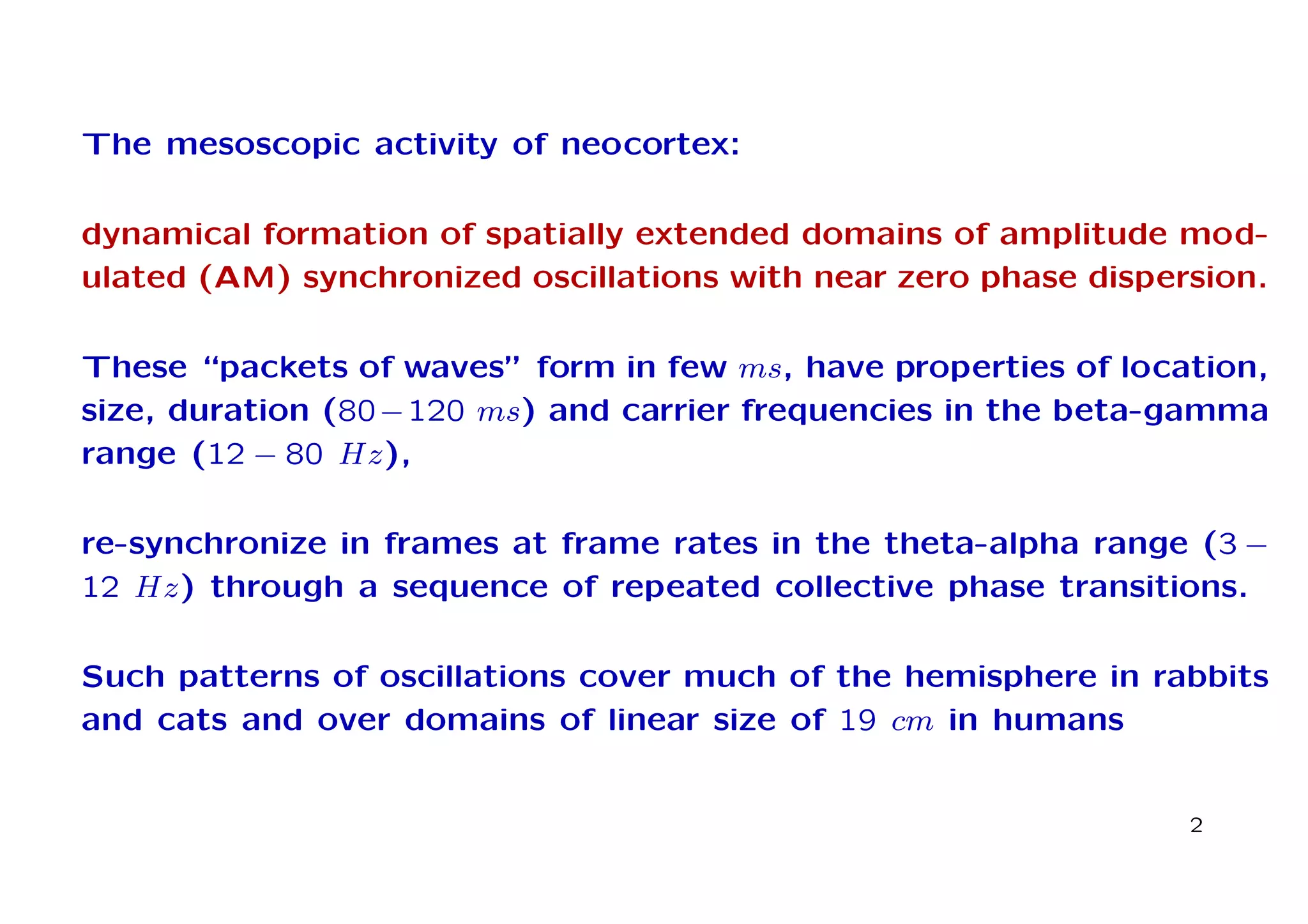 COHERENCE, SELF-SIMILARITY AND BRAIN ACTIVITY
