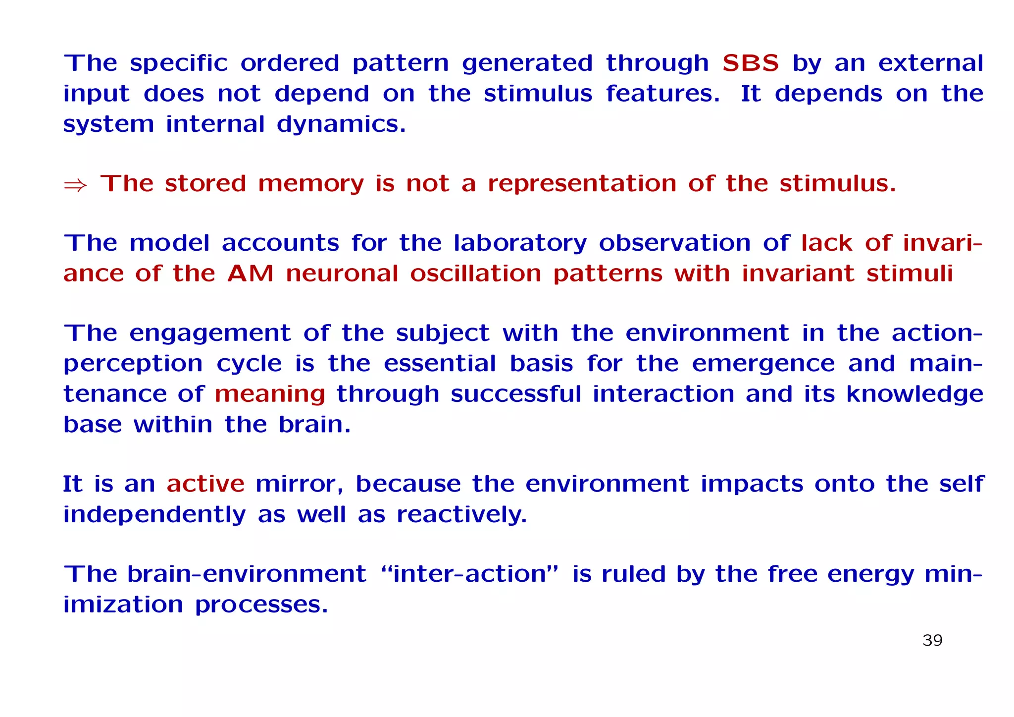 COHERENCE, SELF-SIMILARITY AND BRAIN ACTIVITY