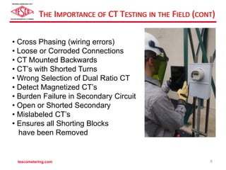 Instrument Transformer Testing in them Shop and Field_Tom Lawton 2023 | PPT