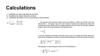 Calculations
 
