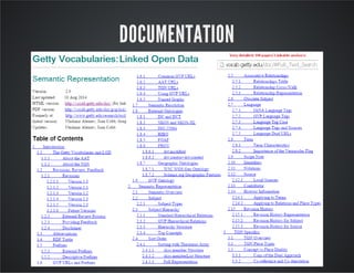 DOCUMENTATION 
 